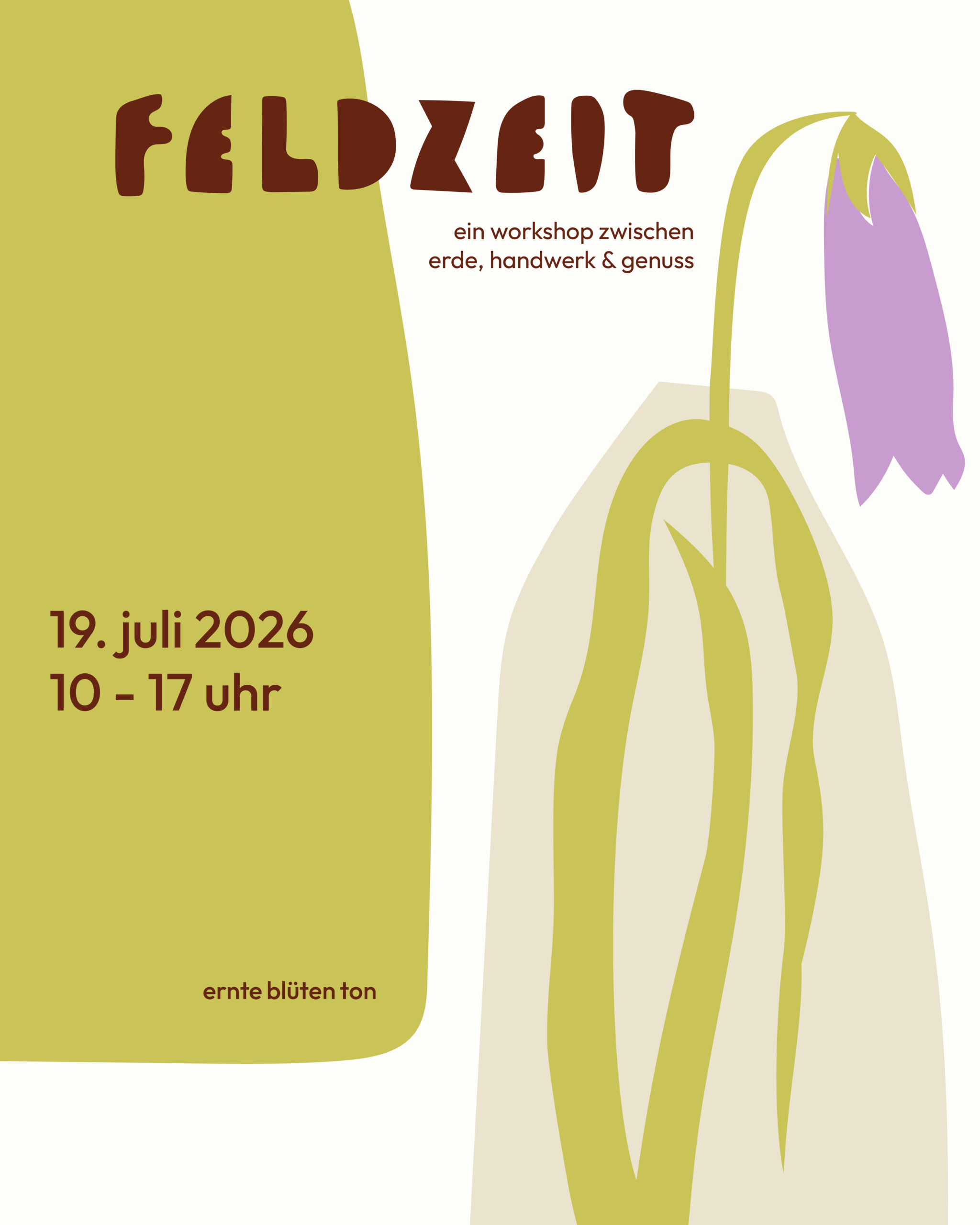 Feldzeit in Aalen mit Wildwuchs Blumen